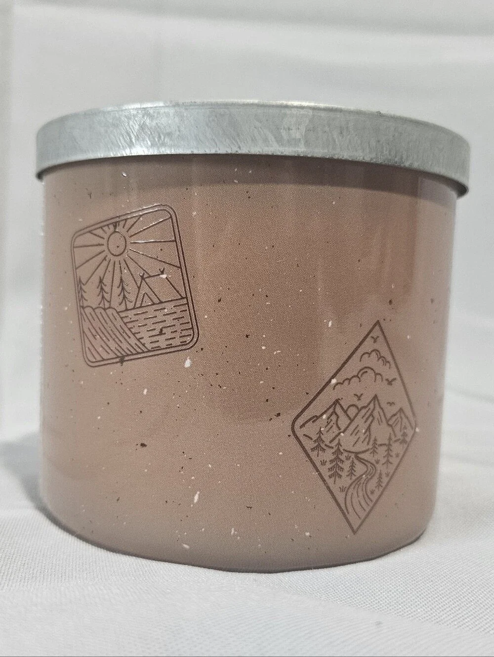 BATH & BODY WORKS FRESHLY BREWED COFFEE 3 WICK CANDLE Warm Cozy Scent Brand New!